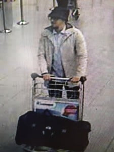 photo du troisième suspect activement recherché par la police belge